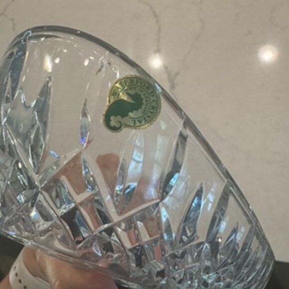 WATERFORD Lismore Celery Dish Crystal 10.75" in BOX - Picture 3 of 6